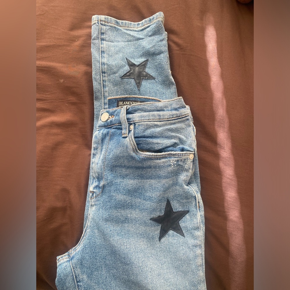BLANKNYXC Star Printed Jeans